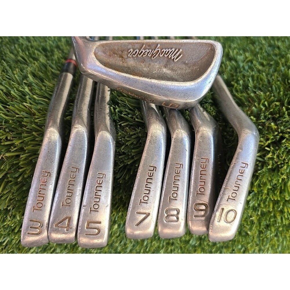 Macgregor Tourney Iron Set 3-pw Medium Regular Steel Shaft Vintage